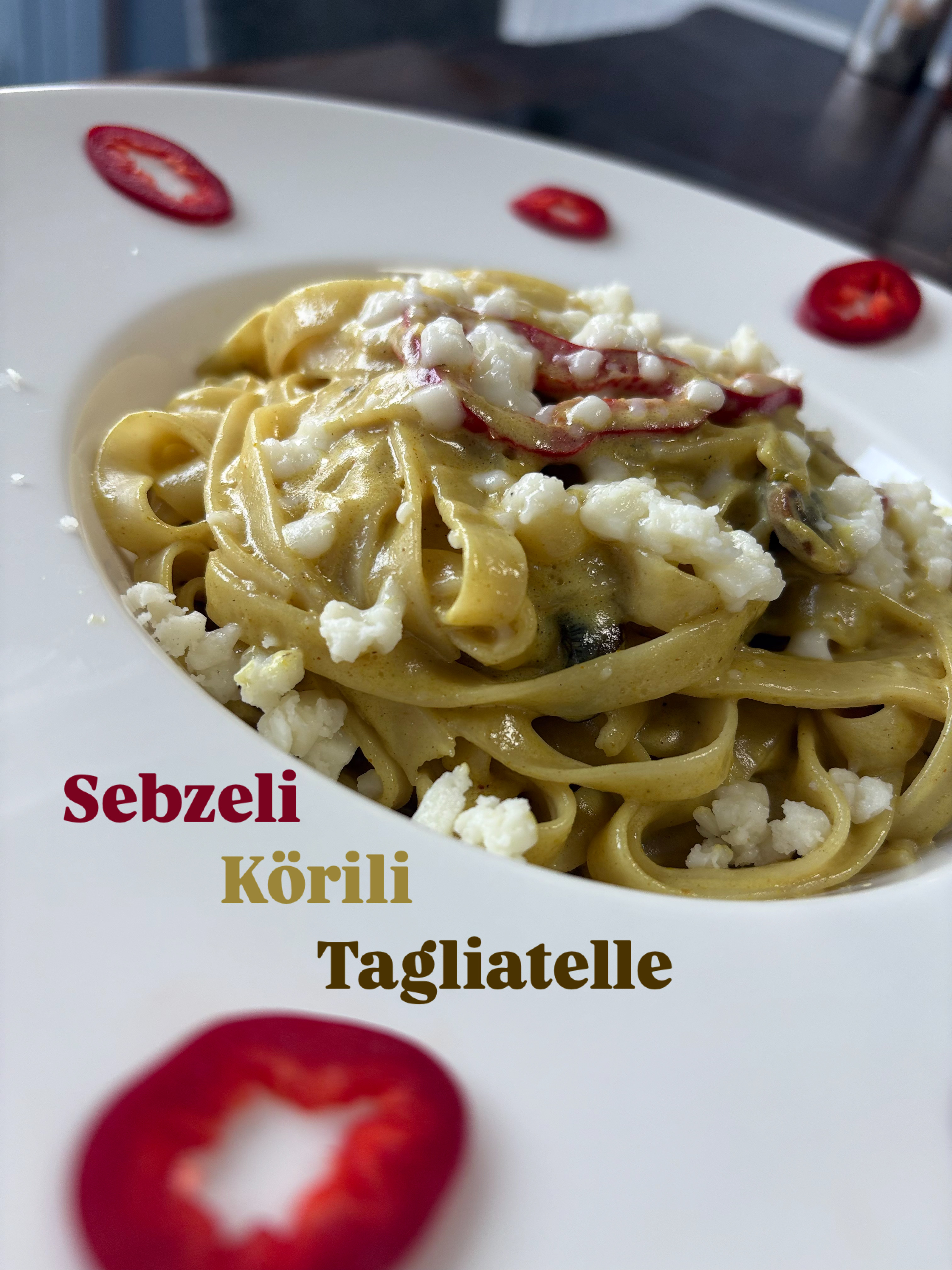 Sebzeli Körili Tagliattele
