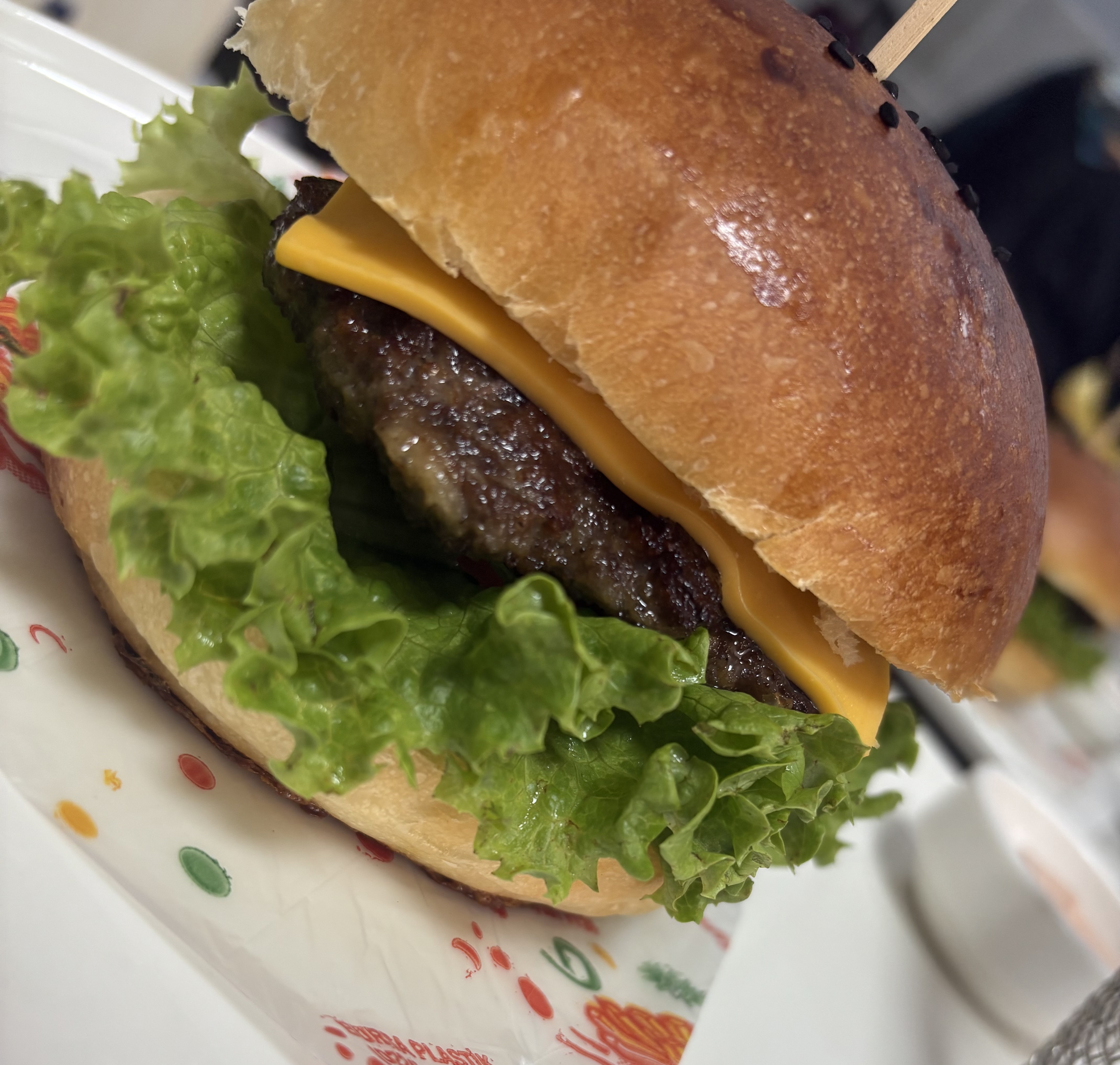 Cheddar Burger