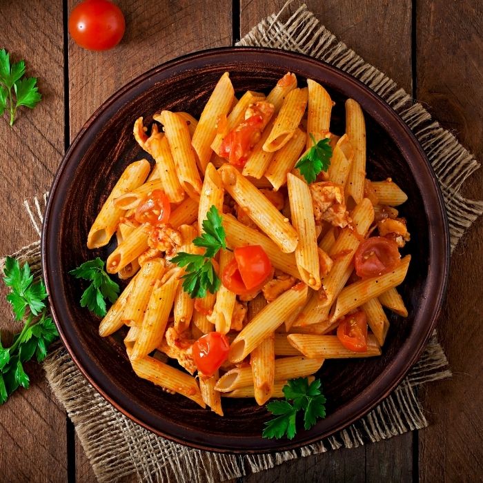 Penne Curcuma