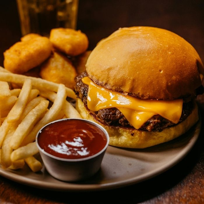 Cheddar Burger
