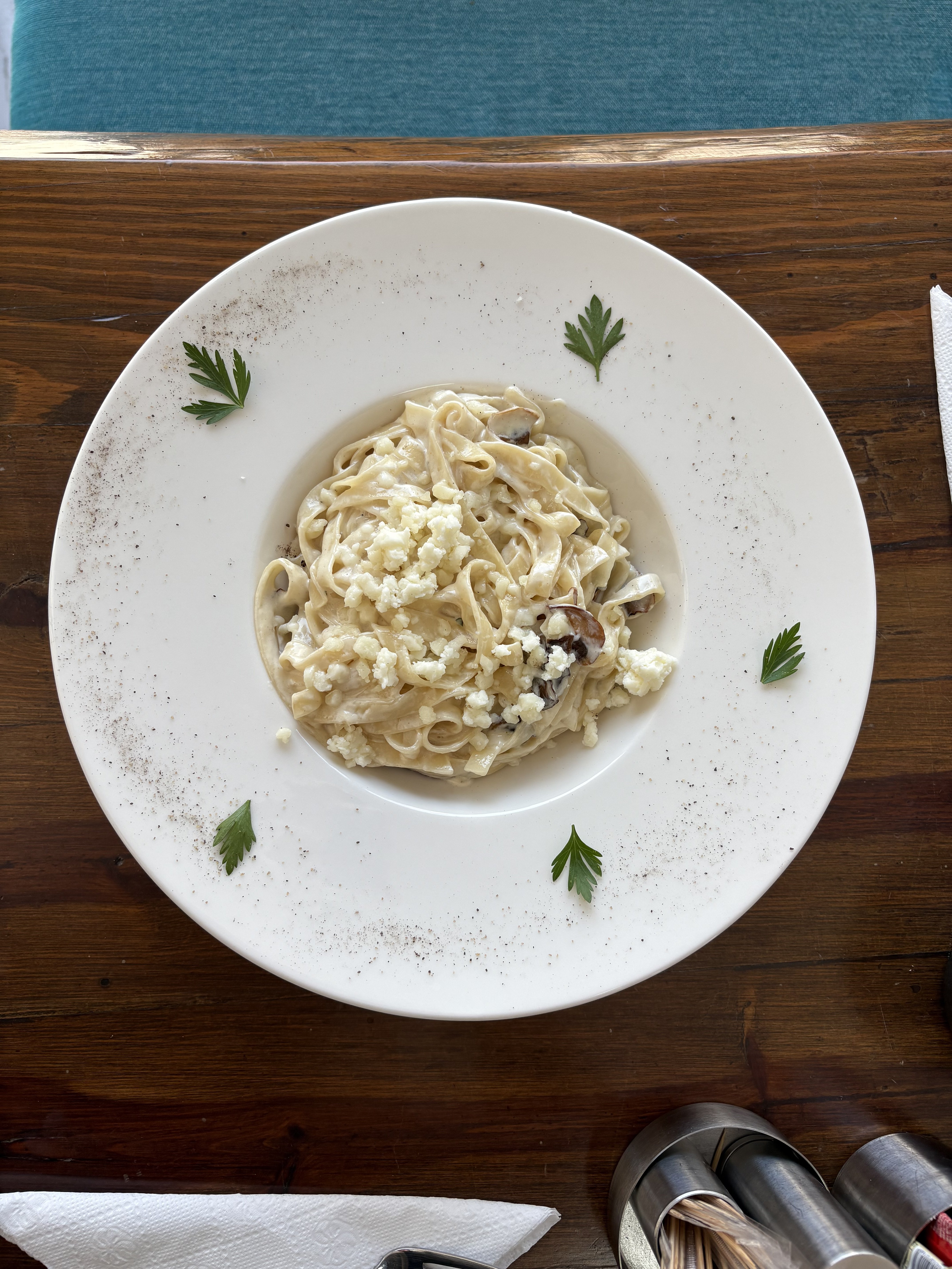 Mantar Soslu Tagliatell