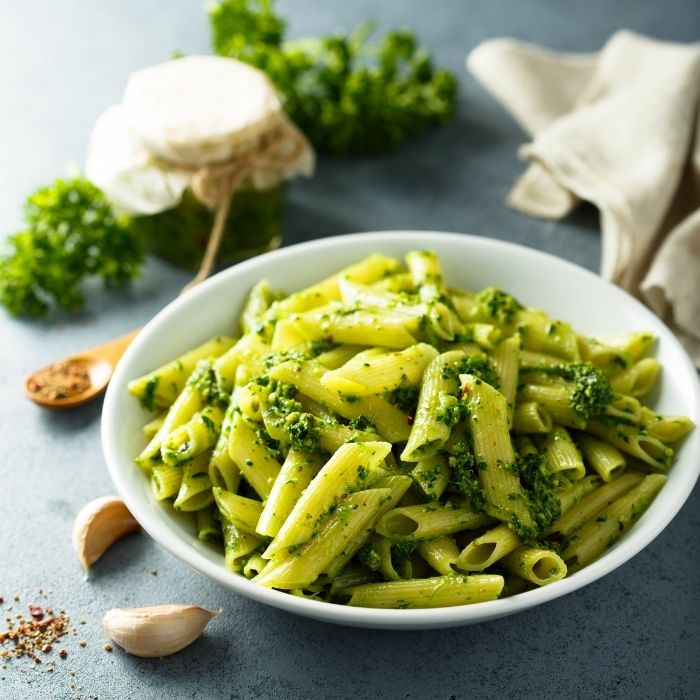 Pesto Soslu Makarna