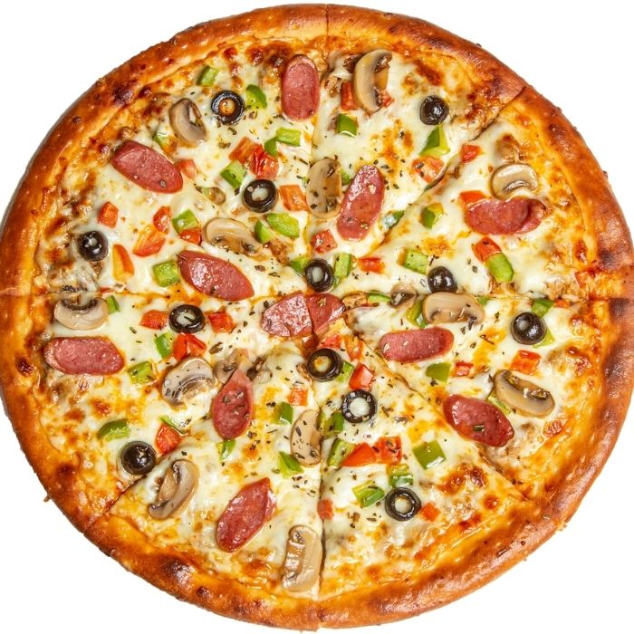 Salami Pizza